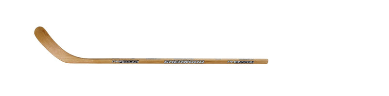 Sherwood 6087 Wood Hockey Stick, Youth, 43 Flex, Straight Blade