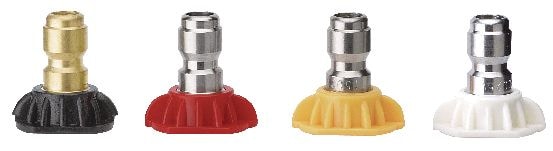 Simoniz Quick-Connect Spray Nozzle Tips Compatible with 2300 PSI Electric Pressure Washer