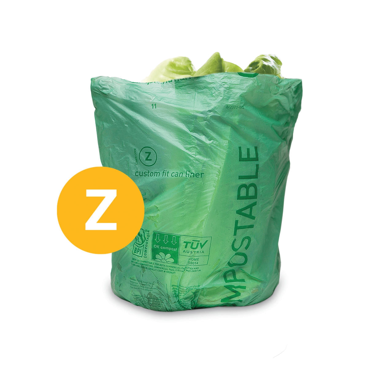 Simplehuman Compost Code Z, 60PK, 4L