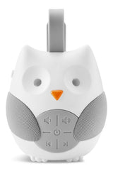 Skip Hop Stroll & Go Portable Baby Soother, Music Player Toy, Owl