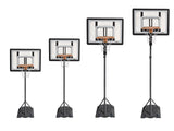 SKLZ Pro Mini Kids' Portable Adjustable Poolside Basketball Backboard, Hoop & Net System with Ball, 33-in