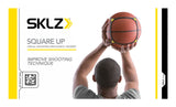 SKLZ Square Up Visual Basketball Shooting Technique & Mechanics Trainer with Drills Guide