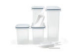 Snaplock Pantry Modular Glasslock Food Storage Container Starter Set, 4-pc