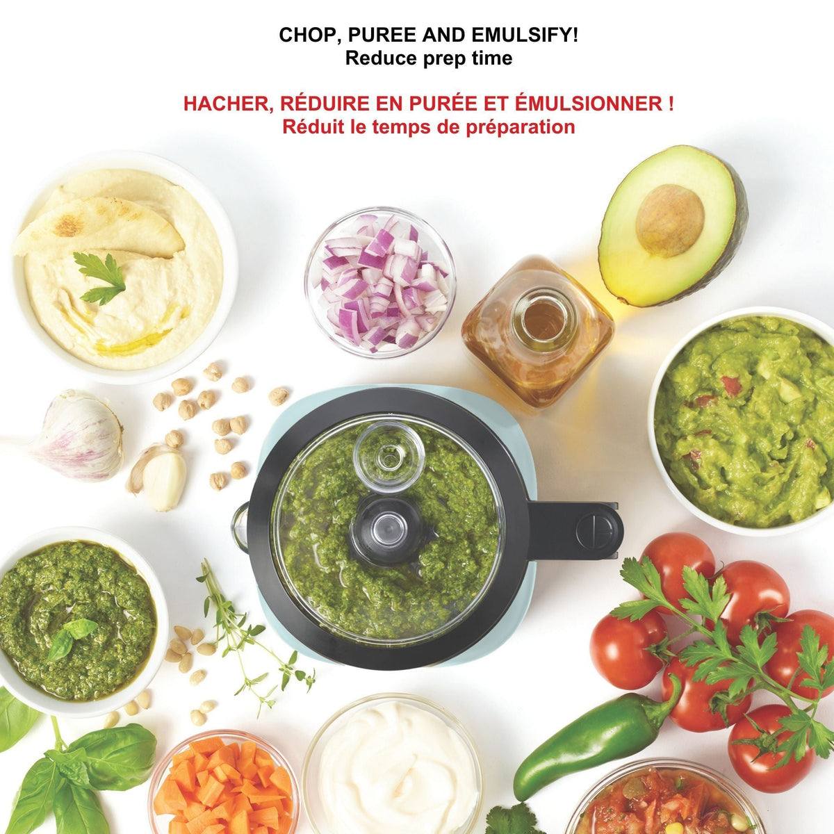 Starfrit Chopper with Multi-Purpose Blade, 3.5-Cup
