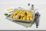 Starfrit Disposable Freezer Safe Aluminum Lasagna Pan, 5-pk