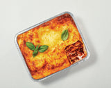 Starfrit Disposable Freezer Safe Aluminum Lasagna Pan, 5-pk