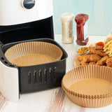 Starfrit Round Non-Stick Parchment Paper Air Fryer Liner, 50-pk