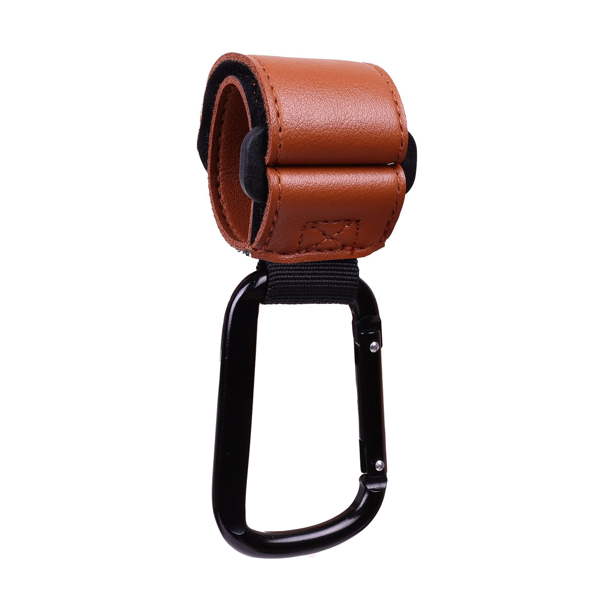 Stella and Finn Leather Aluminum Stroller Hook
