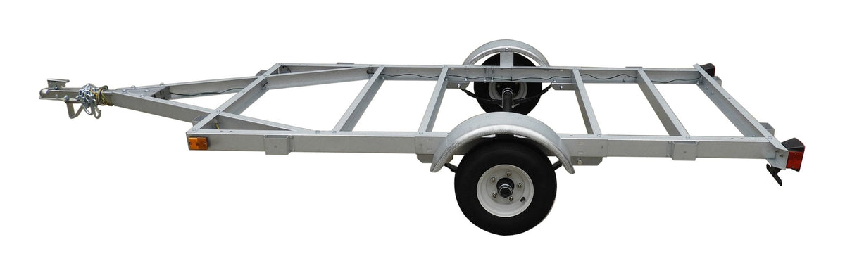 Stirling Galvanized Kit Trailer, 4-ft x 8-ft