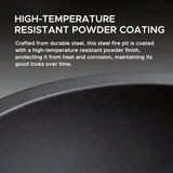 Sunjoy Genesee Round Fire Pit, Black
