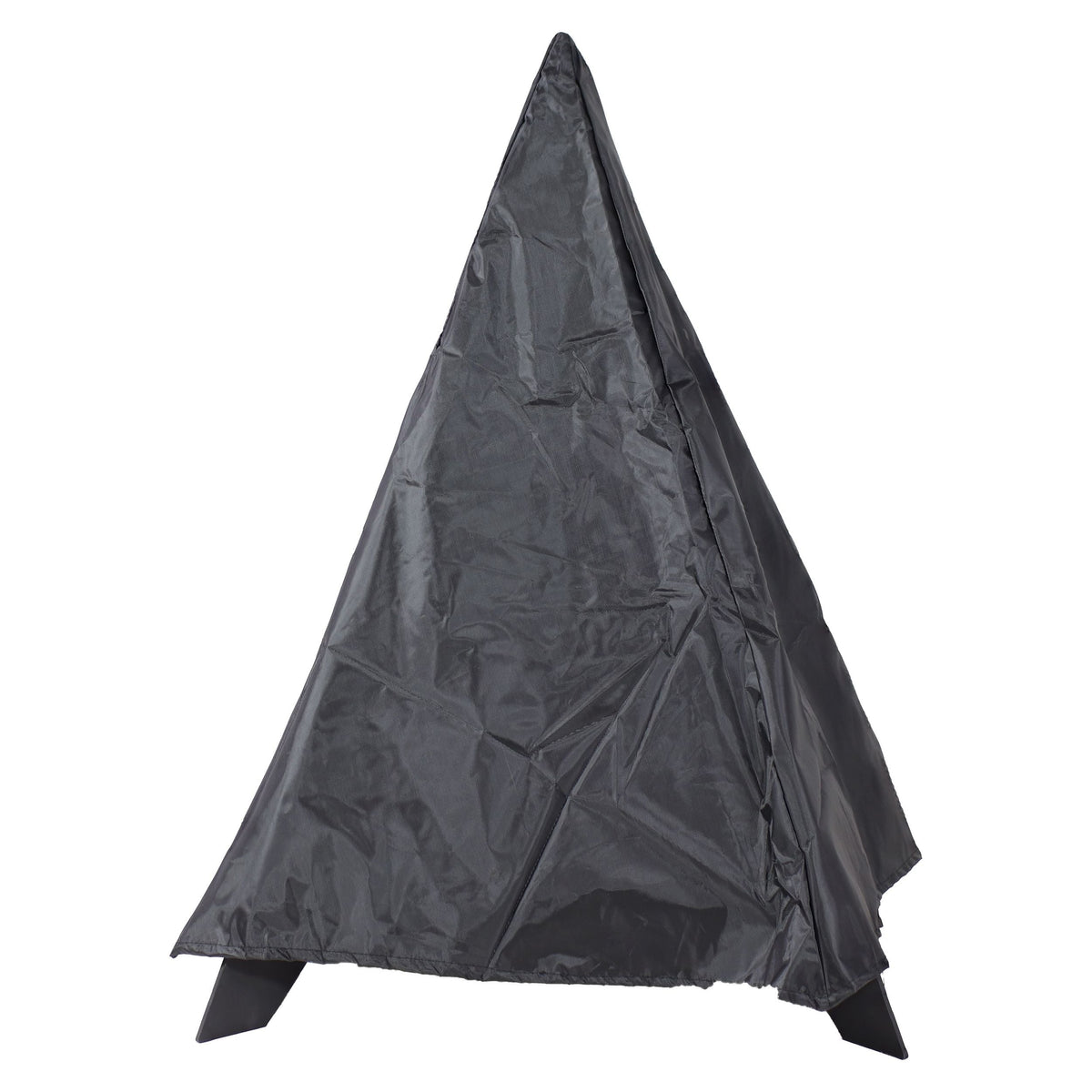 Sunnydaze Decor Majestic Pyramid Steel Fire Pit, Black