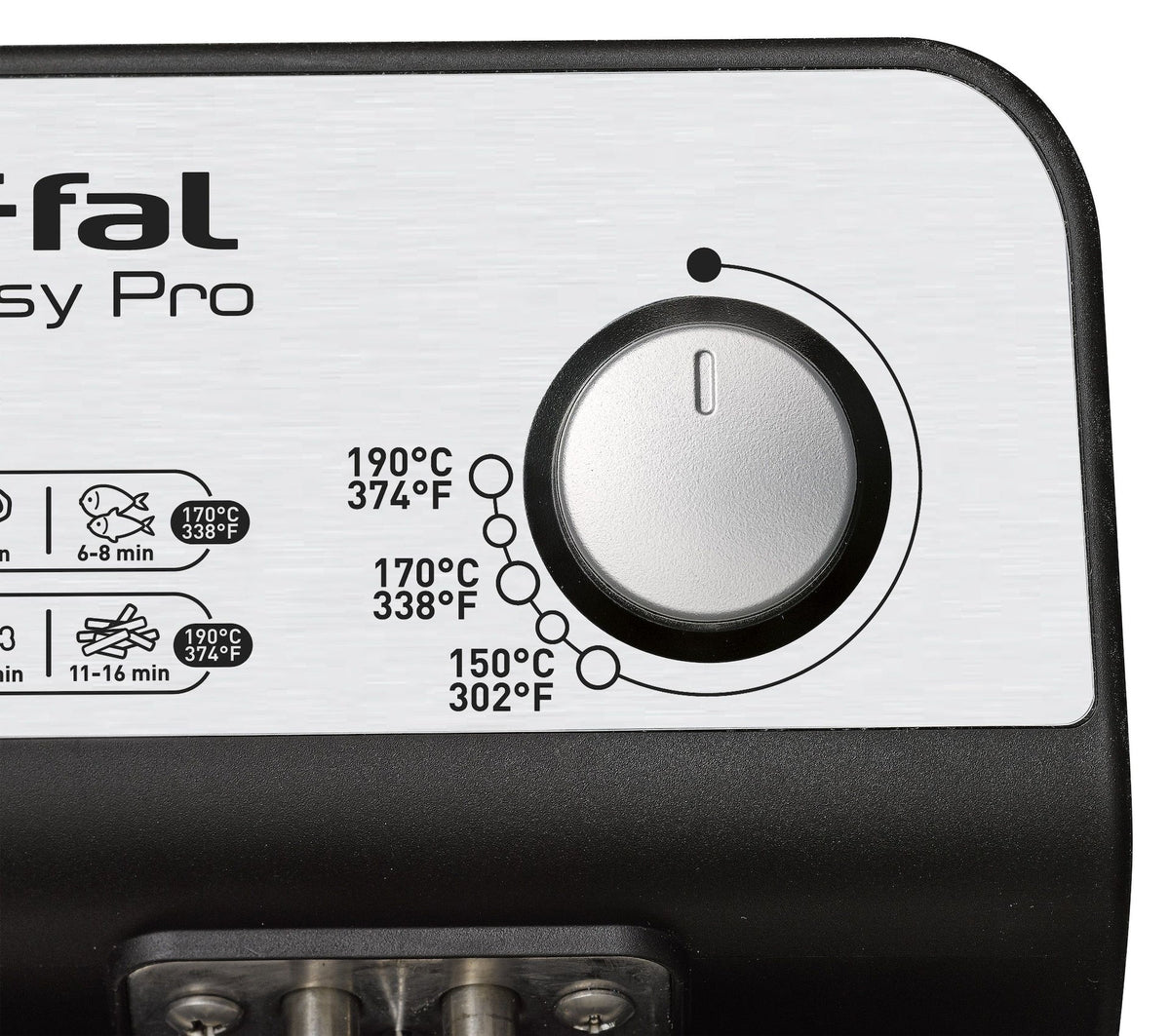 T-fal Easy Pro Deep Fryer, Stainless Steel, 3L