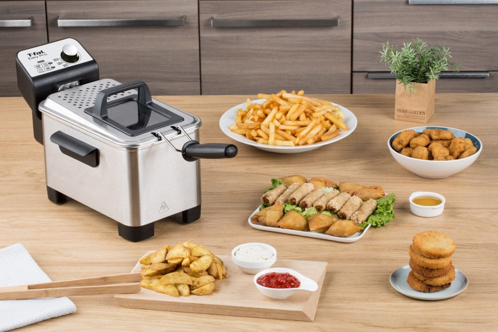 T-fal Easy Pro Deep Fryer, Stainless Steel, 3L