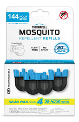 Thermacell E-ZoneGuard Rechargeable Mosquito Repellent Refill 144-Hour Pack