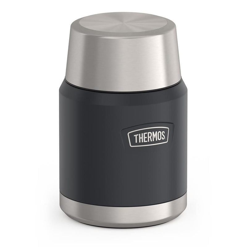 Thermos Stainless Steel Food Storage Flask Jar with Spoon, 16-oz (491-mL), Various Colours