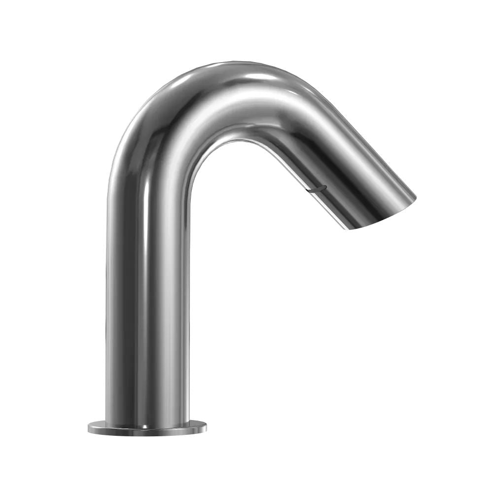 TOTO AC Powered 0.5 GPM Touchless Bathroom Sink Faucet with 10 Second On-Demand Flow, Polished Chrome