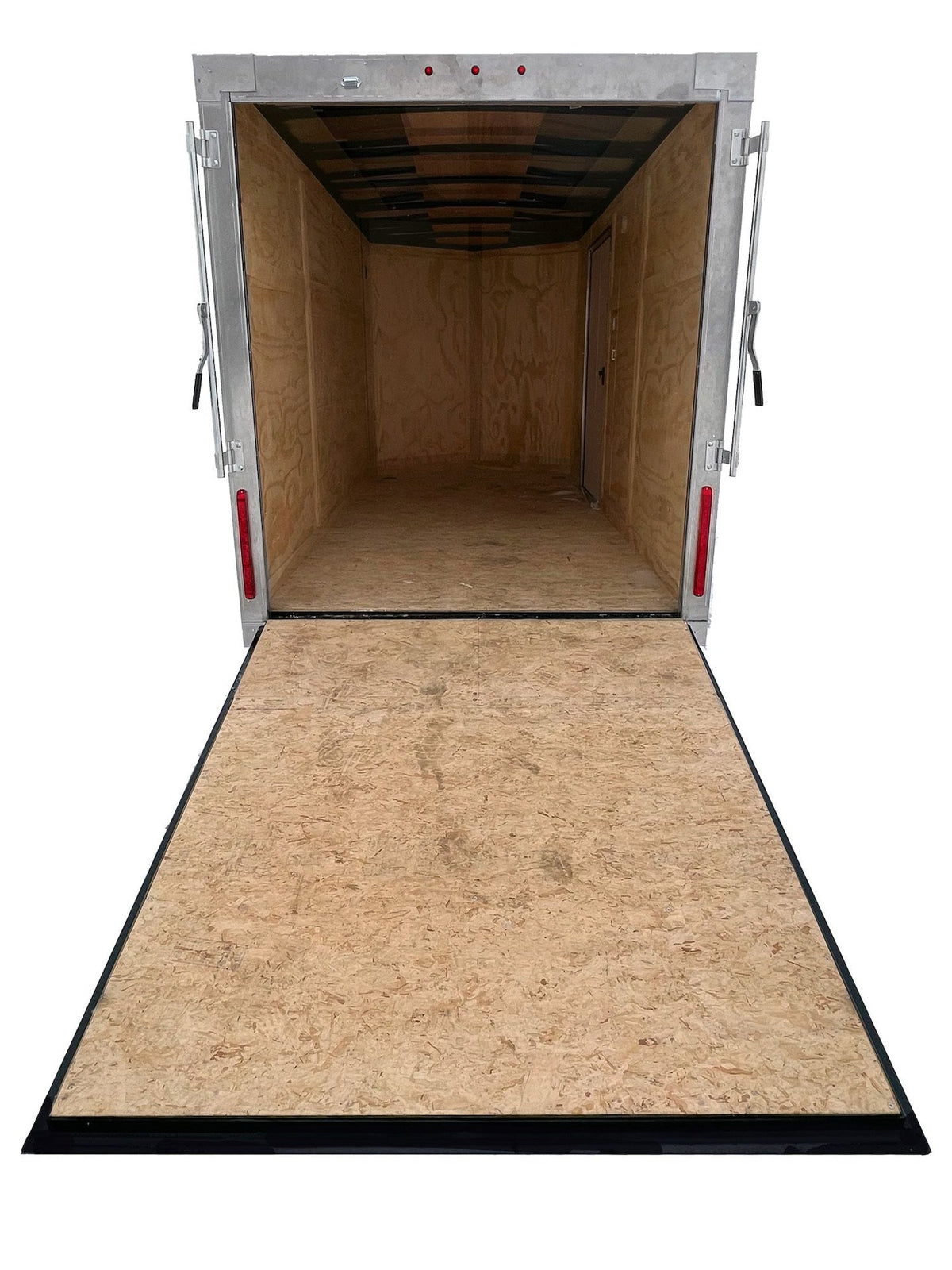 True North 6 x 12-ft Enclosed Utility Trailer with Ramp Door