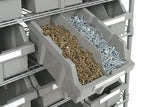 Vancouver Classics 7-Tier NSF 16-Bin Rack Shelving, 36-in x 14-in x 56-in