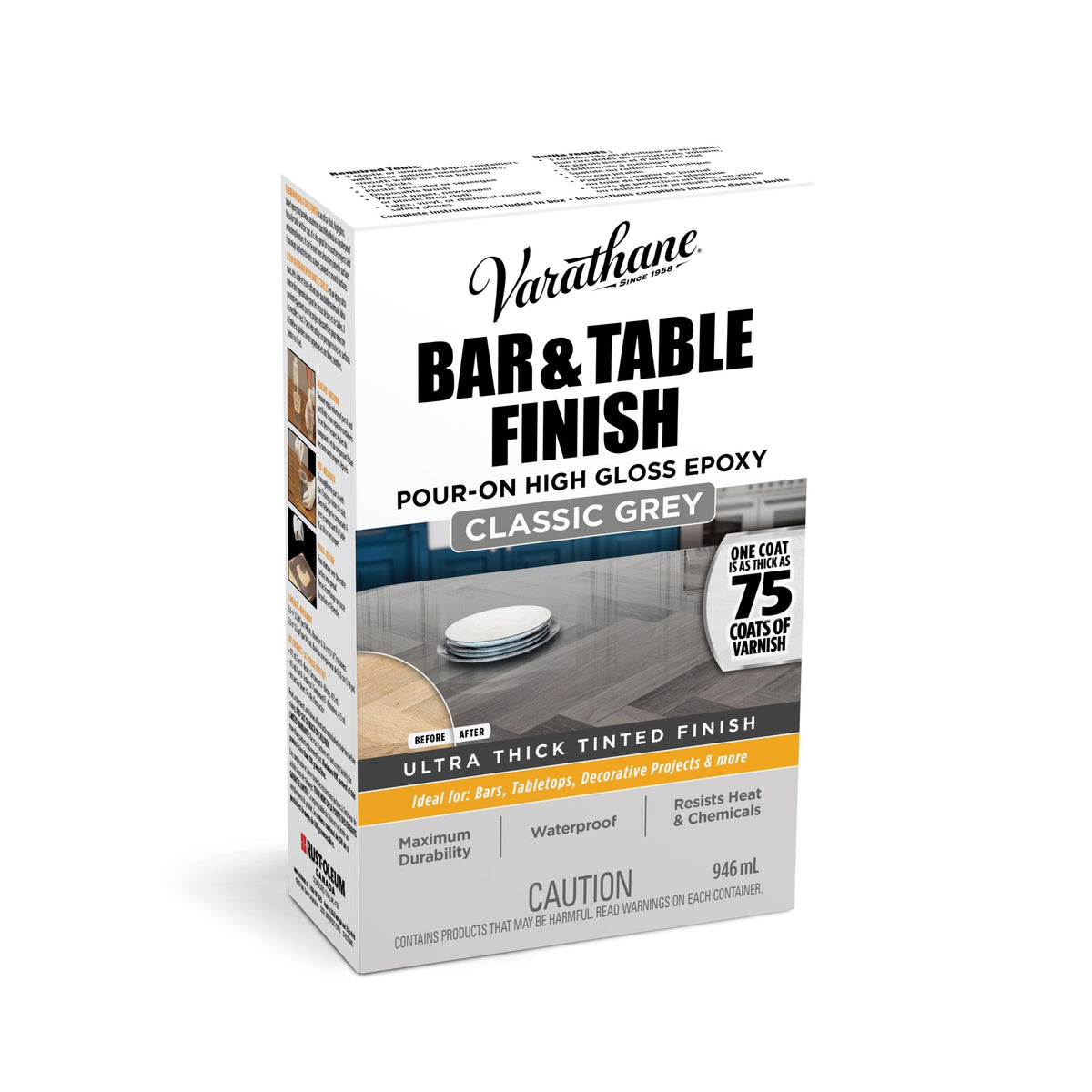 Varathane Bar & Table Pour-On Epoxy, 946-mL/ quart