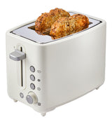 Vida by PADERNO Colour Series 2-Slice Toaster with 3 Settings, Shortbread