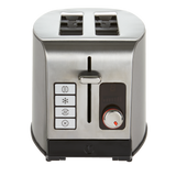 Vida by PADERNO Digital Stainless Steel Toaster, 2-Slice