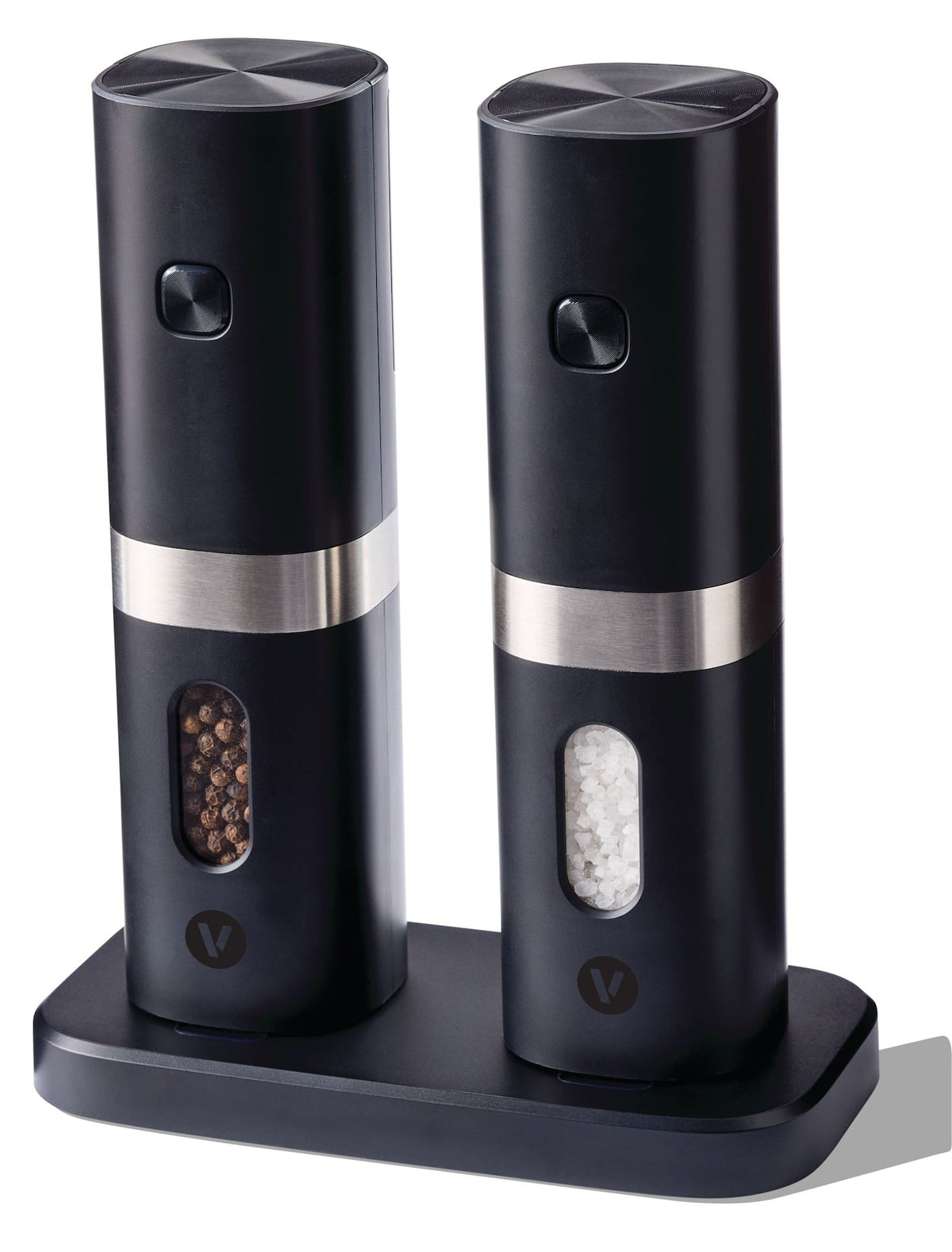 Vida By Paderno Electric Salt & Pepper Mill Set, 19.4-cm