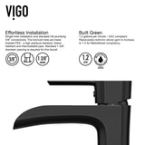 VIGO Wisteria MatteStone White Bathroom Sink/Basin Set with Niko Faucet and Oval Composite Vessel
