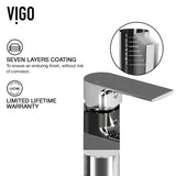 VIGO Wisteria MatteStone White Bathroom Sink/Basin Set with Norfolk Faucet and Oval Composite Vessel