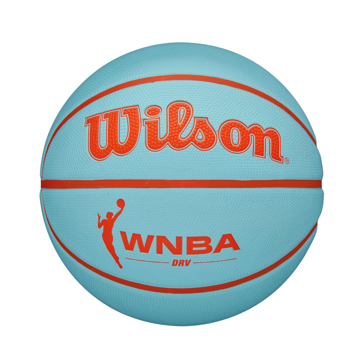Wilson WNBA DRV Outdoor Basketball, Official Size 6 (28.5-in), Blue