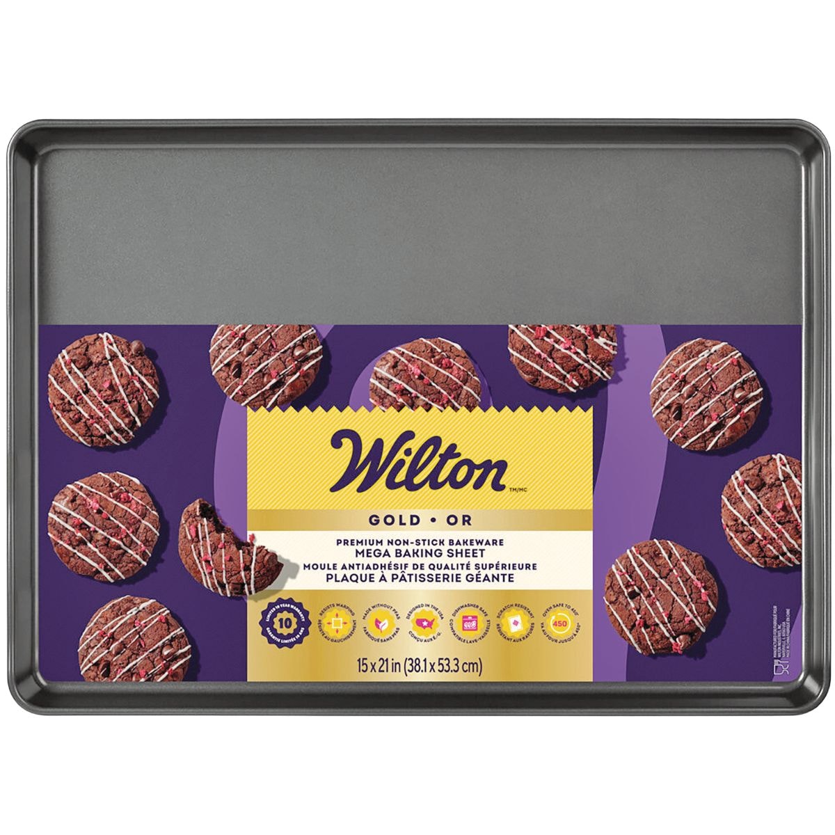 Wilton Gold Premium Non-Stick Bakeware Extra-Large Baking Sheet
