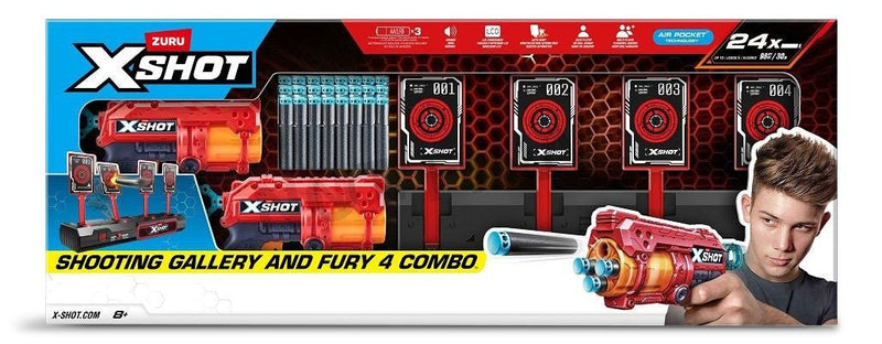 Zuru X-Shot Dart Blaster with Interactive Target, 2-pk