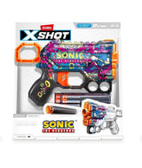 Zuru X-Shot Menace Sonic the Hedgehog Skins Foam Dart Toy Blaster for Ages 8+